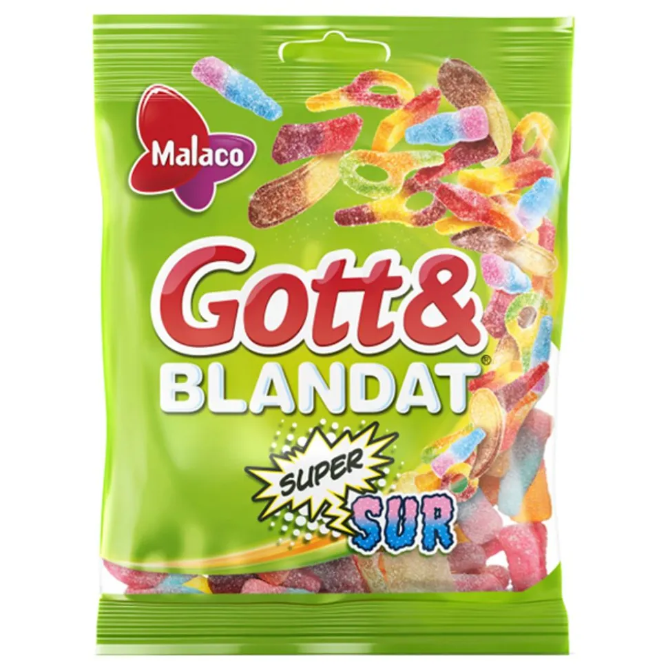 Malaco Gott & Blandat Supersur
