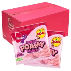 Malaco Zoo Sweet Foamy Monkey Storpack