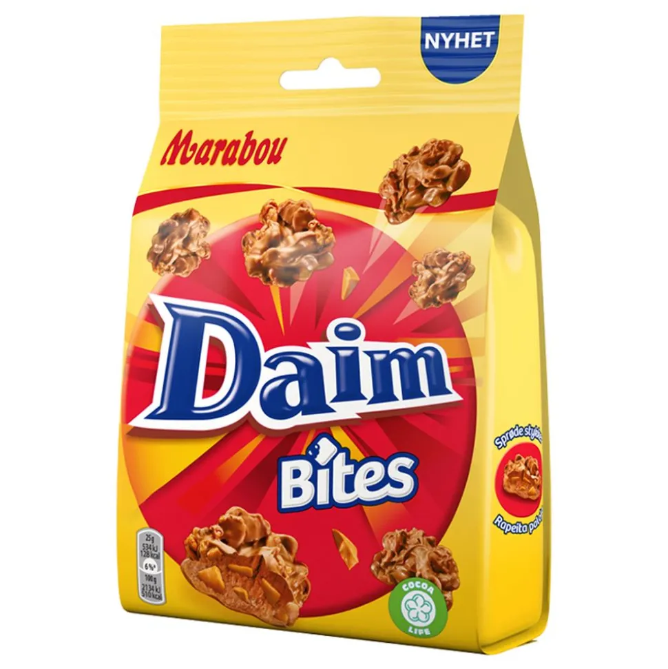 Marabou Daim Bites i Påse
