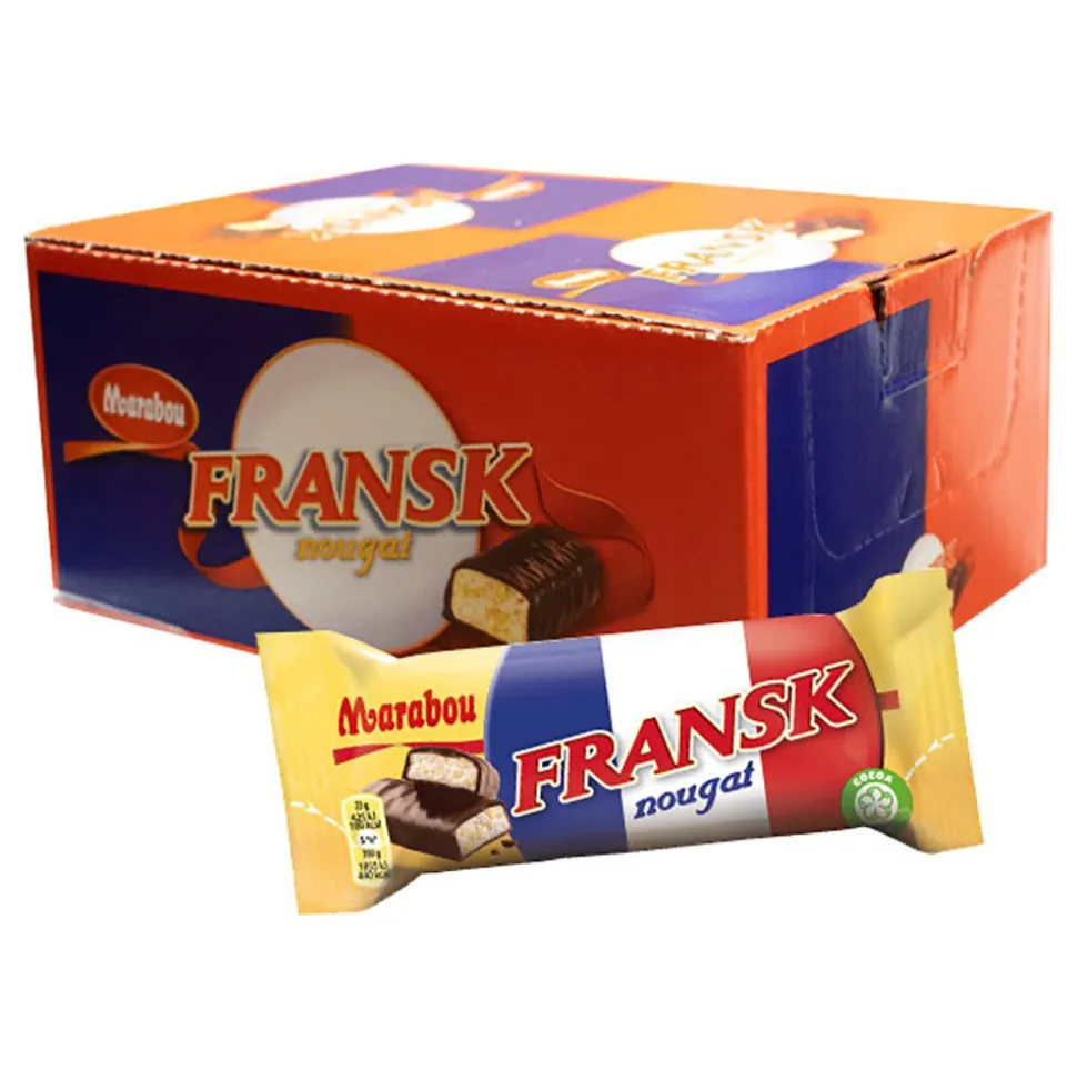 Marabou Dubbel Fransk Nougat Storpack