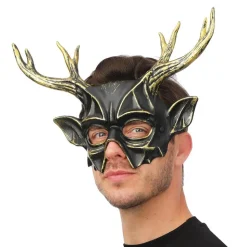 Mask Ren Fantasy Svart/Guld