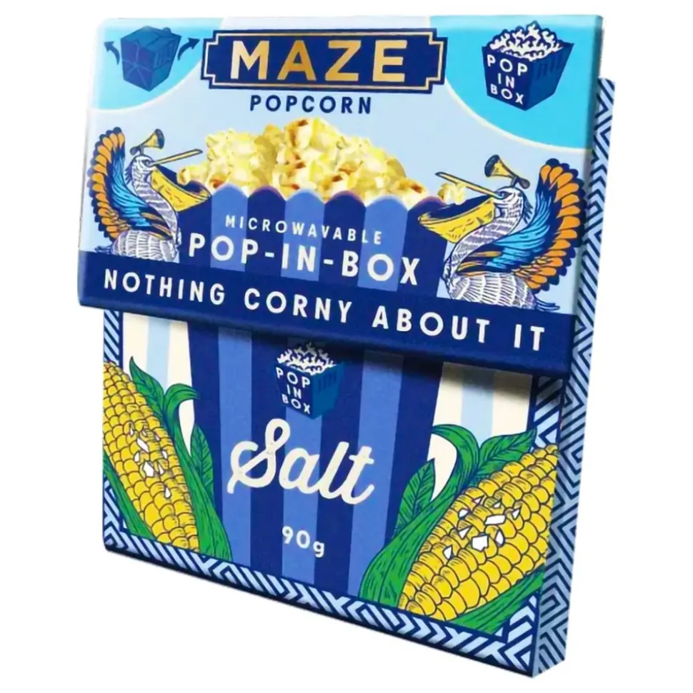 Maze Popcorn Pop-In-Box Salt