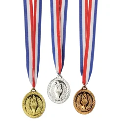 Medaljer Guld/Silver/Brons