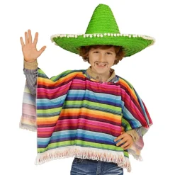 Mexikansk Poncho för Barn