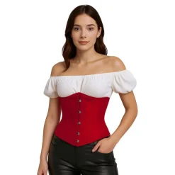Midjekorsett Röd