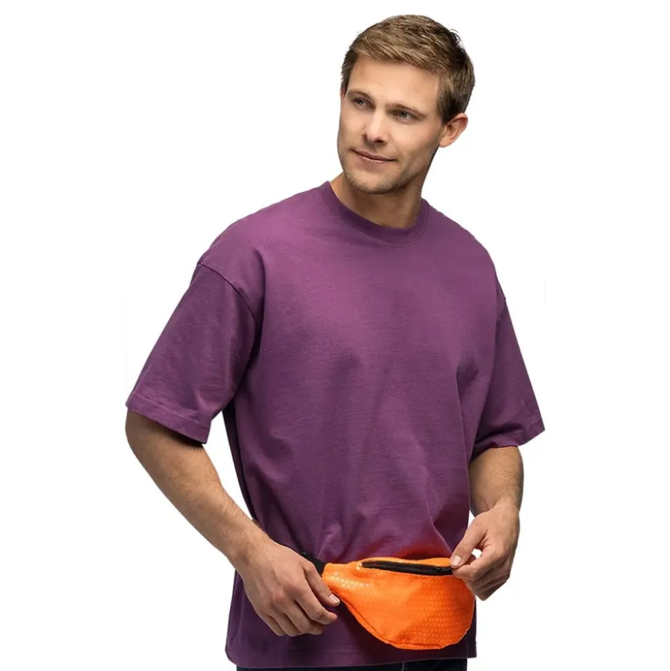 Midjeväska Paljetter Neonorange UV