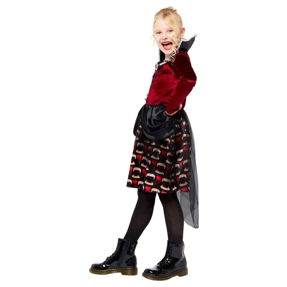 Midnatt Vampyra Barn Maskeraddräkt
