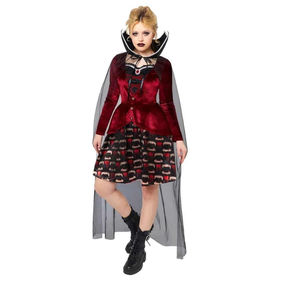 Midnatt Vampyra Maskeraddräkt