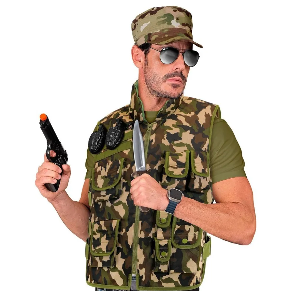 Militär Väst Kamouflage
