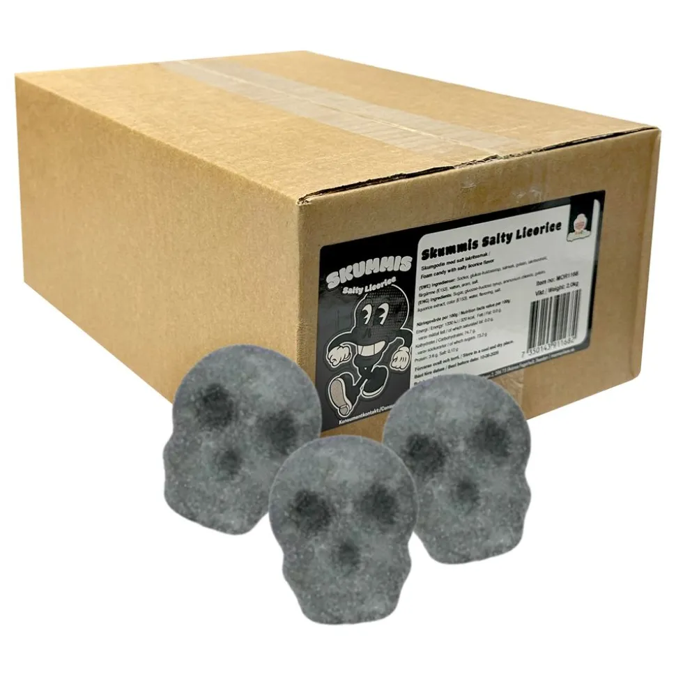 Mormor Lisas Skummis Salty Licorice Storpack