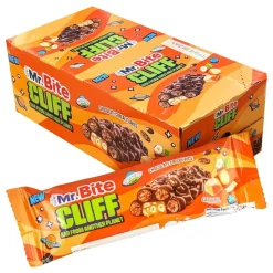 Mr. Bite Cliff Karamell/Hasselnöt Storpack