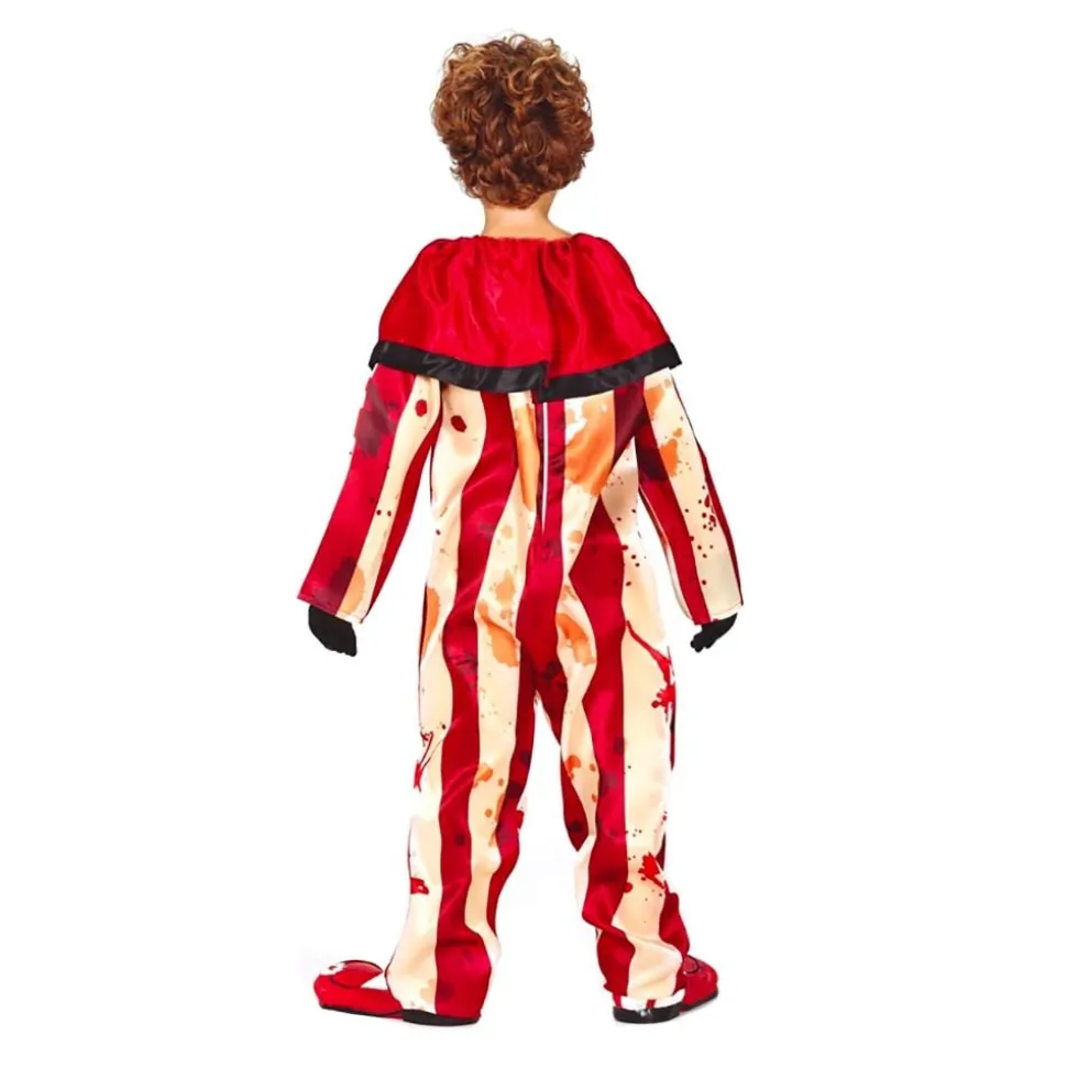 Mördarclown Jumpsuit Barn Maskeraddräkt