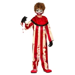 Mördarclown Jumpsuit Barn Maskeraddräkt