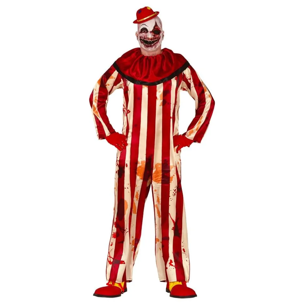 Mördarclown Jumpsuit Maskeraddräkt