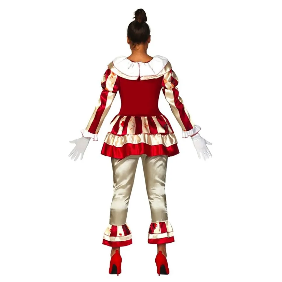 Mördarclown Klänning Maskeraddräkt