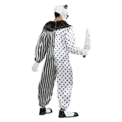 Mördar Pierrot Maskeraddräkt