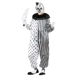 Mördar Pierrot Maskeraddräkt