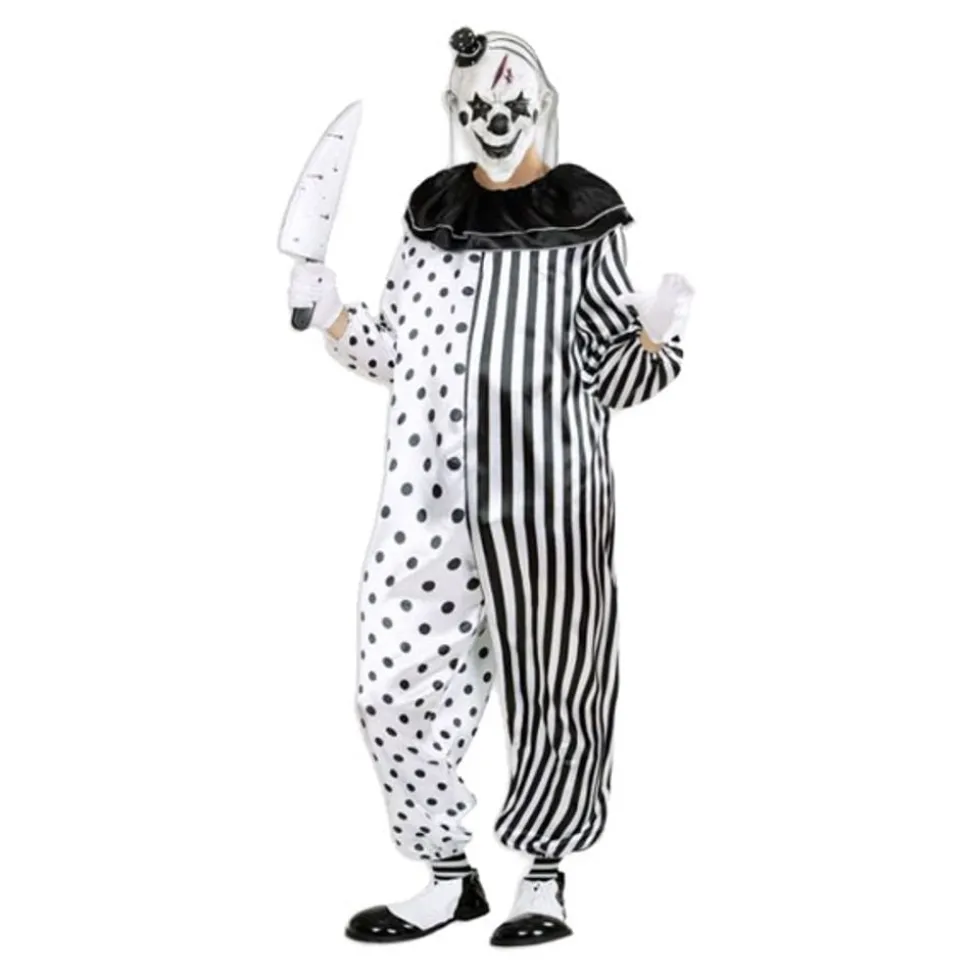 Mördar Pierrot Maskeraddräkt
