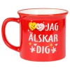 Mugg Jag Älskar Dig