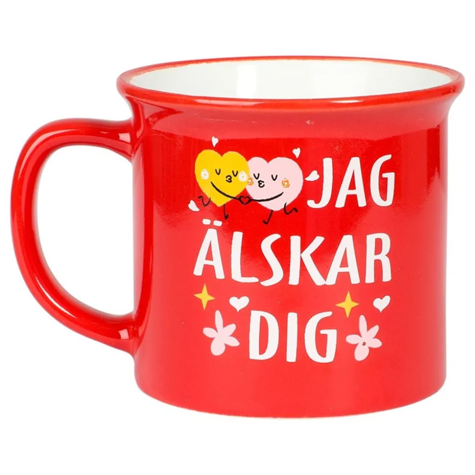 Mugg Jag Älskar Dig
