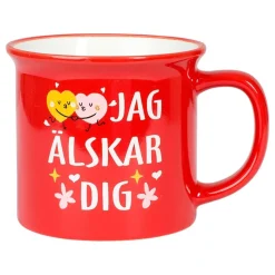 Mugg Jag Älskar Dig