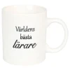 Mugg Världens Bästa Lärare