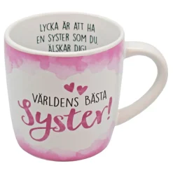Mugg Världens Bästa Syster