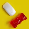 Mustard Gummibjörn Musstöd Röd