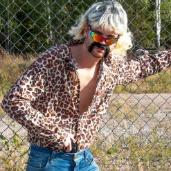 Mustasch Biker