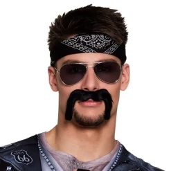 Mustasch Biker