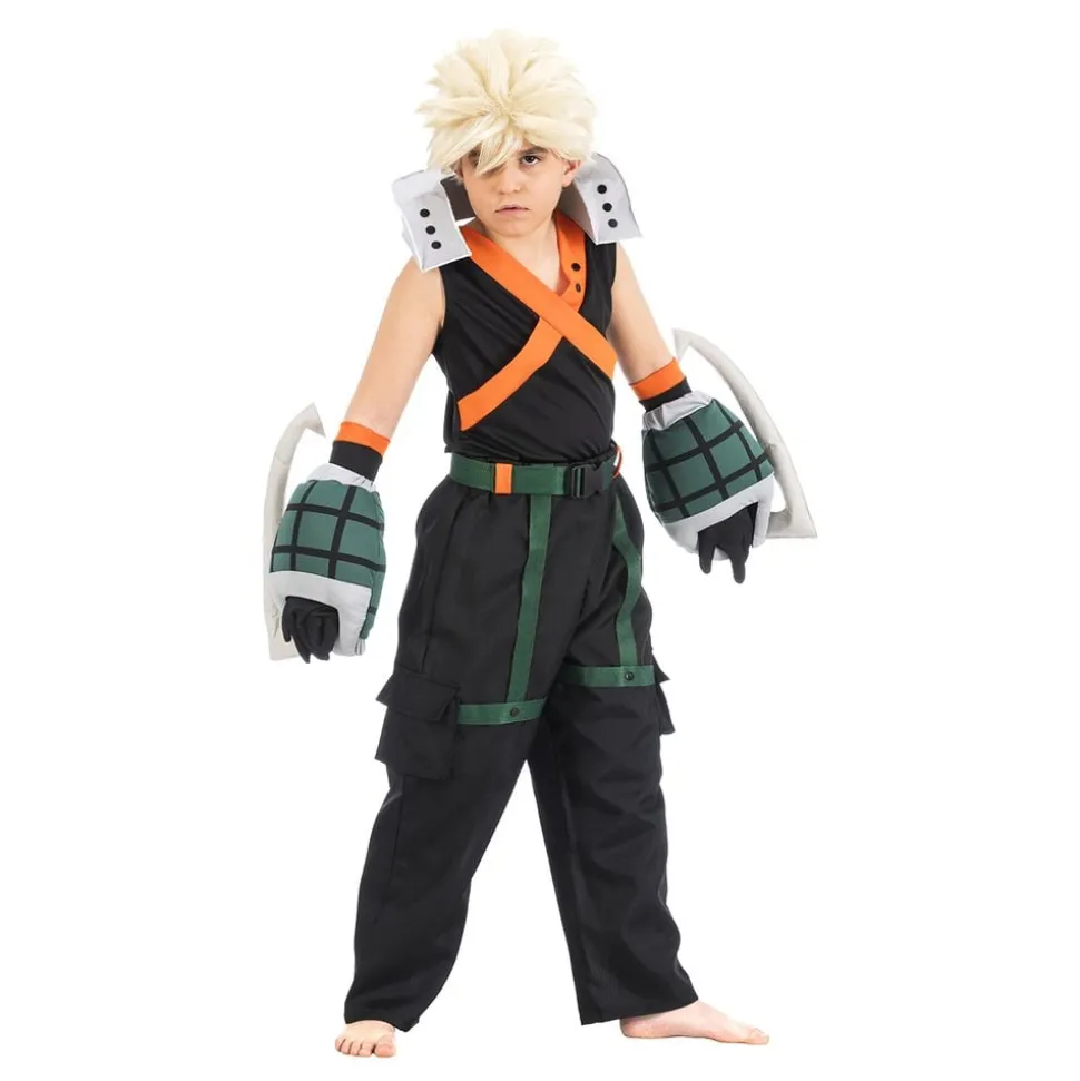 My Hero Academia Katsuki Bakugo Barn Maskeraddräkt