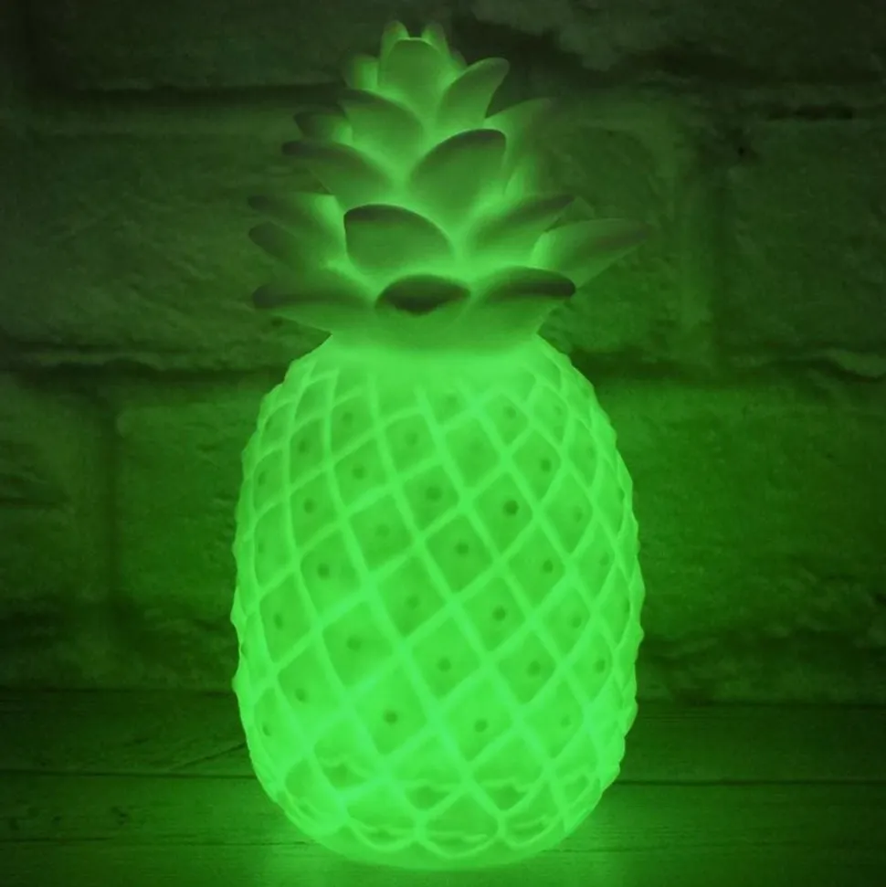 Nattlampa Ananas Färgskiftande