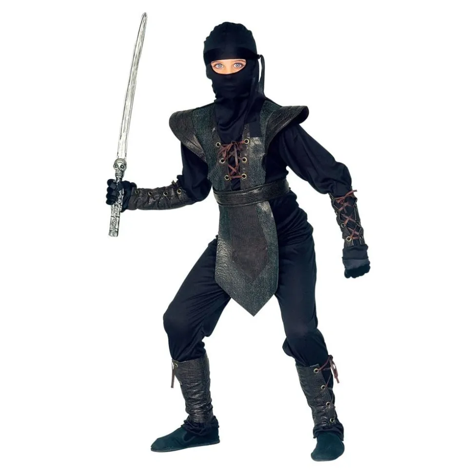 Ninja Master Jumpsuit Barn Maskeraddräkt