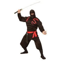 Ninja med Muskler Maskeraddräkt