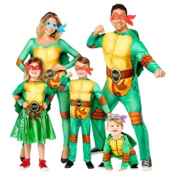 Ninja Turtles Klänning Barn Maskeraddräkt