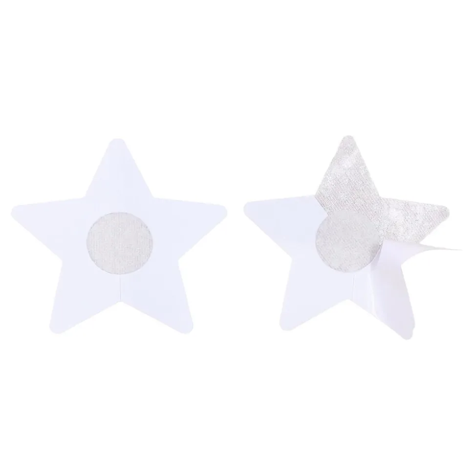 Nipple Covers Stjärnor Silver