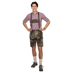 Oktoberfest Lederhosen Korta Retro