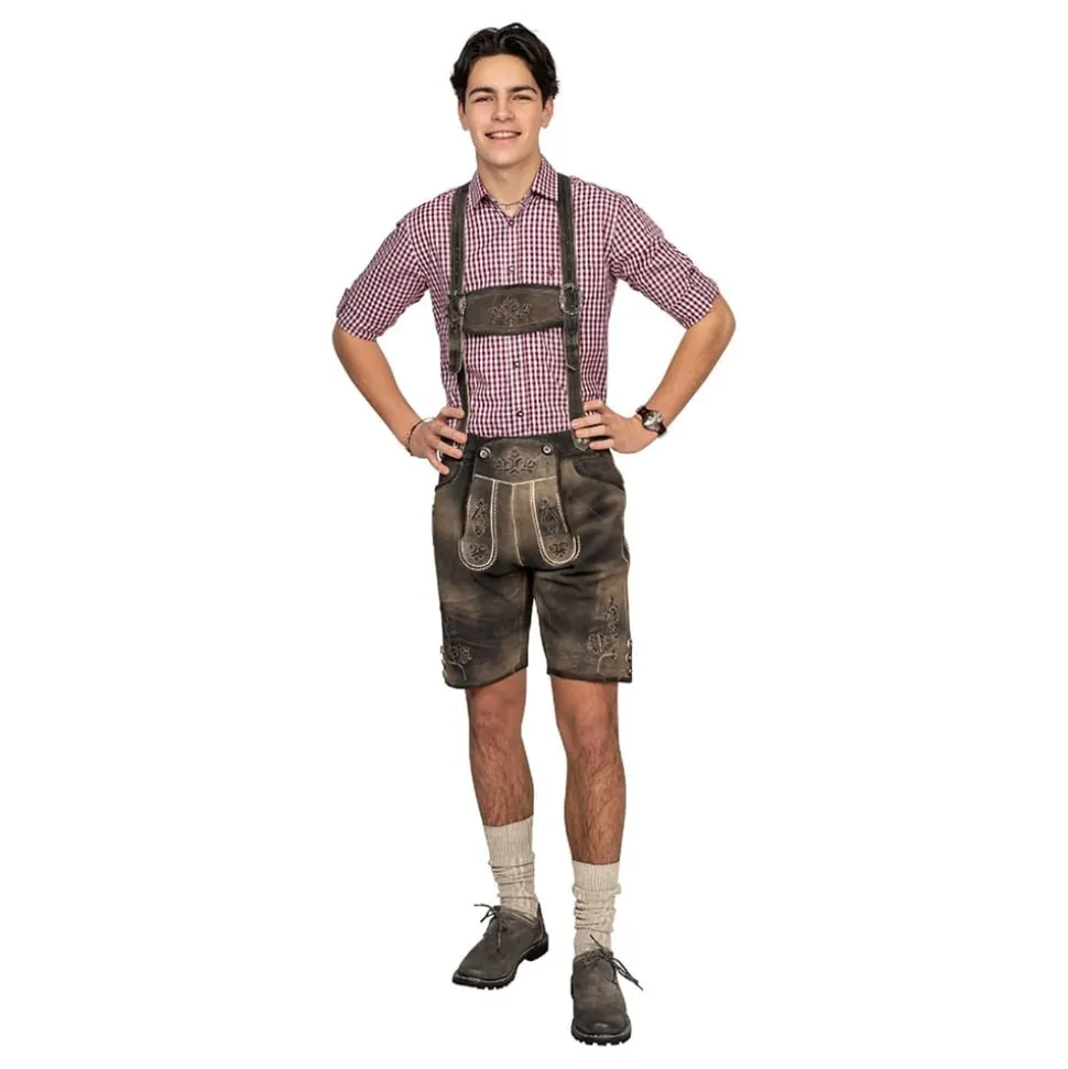 Oktoberfest Lederhosen Korta Retro