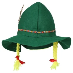 Oktoberfest Hatt med Flätor