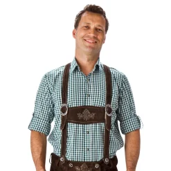 Oktoberfest Skjorta Grön