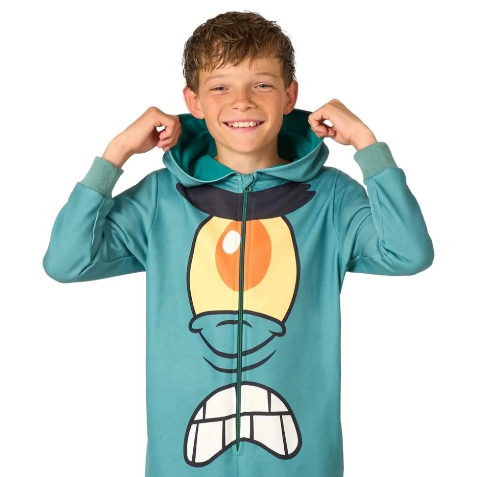 OppoSuits SvampBob Fyrkant Plankton Barn Onesie