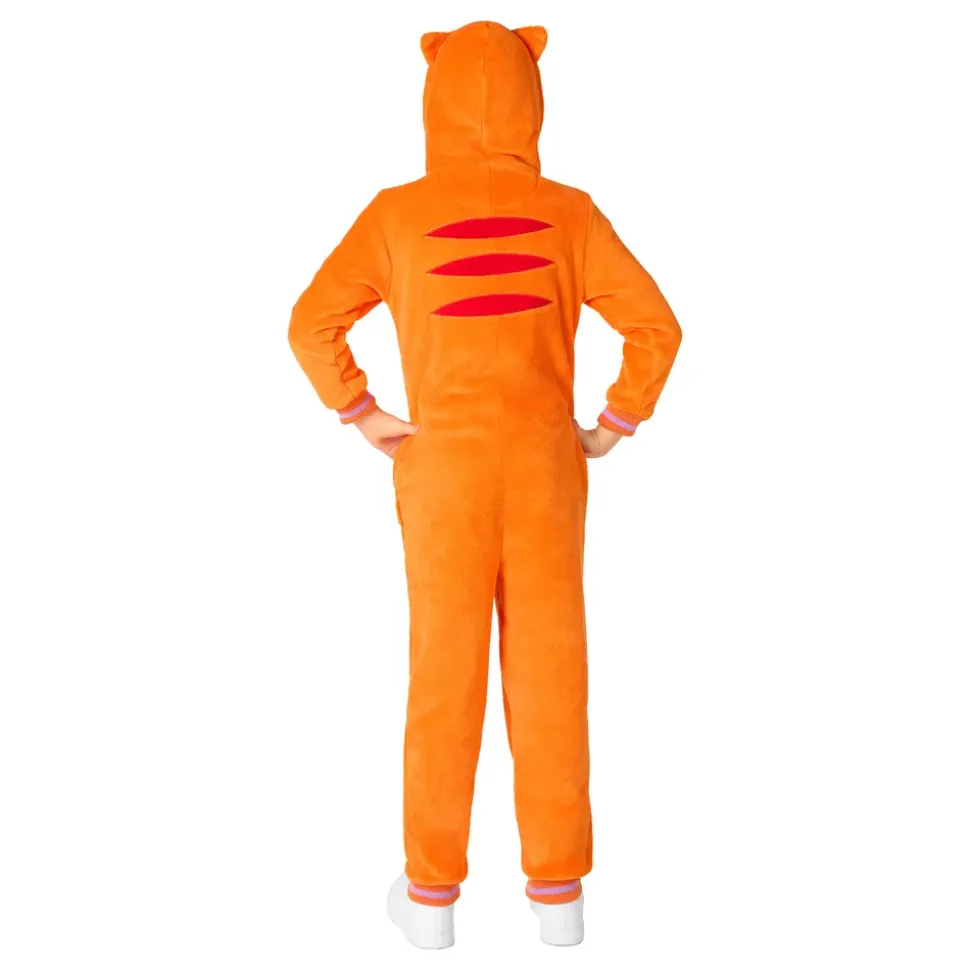 OppoSuits Röd Katt Barn Onesie