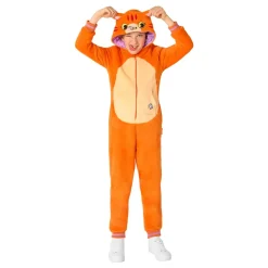 OppoSuits Röd Katt Barn Onesie