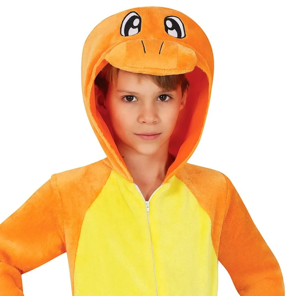 Orange Drake Barn Maskeraddräkt