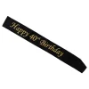 Ordensband Happy 40th Birthday Svart/Guld