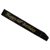 Ordensband Happy 60th Birthday Svart/Guld