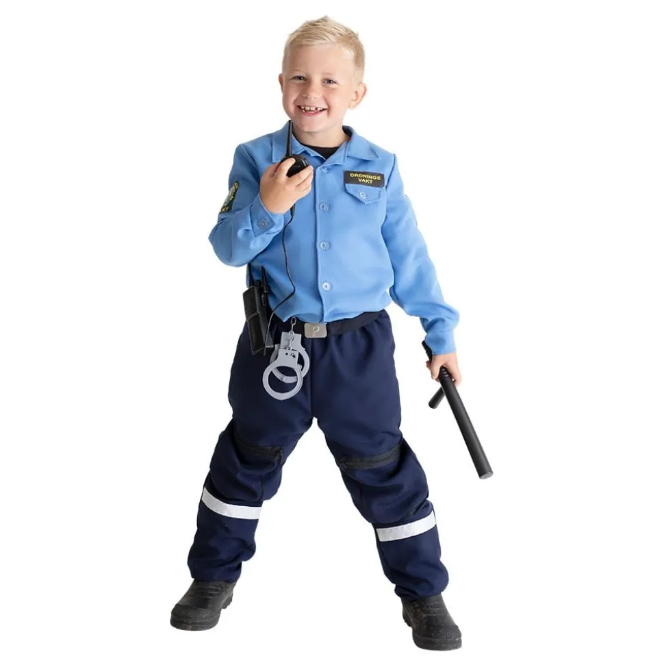 Ordningsvakt Barn Maskeraddräkt