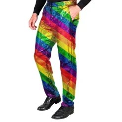 Paljettbyxor Multi Pride Herr