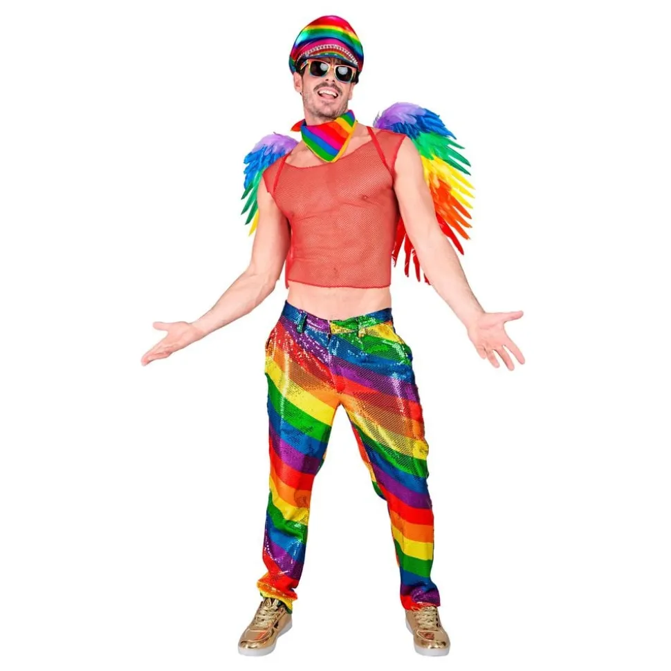 Paljettbyxor Multi Pride Herr