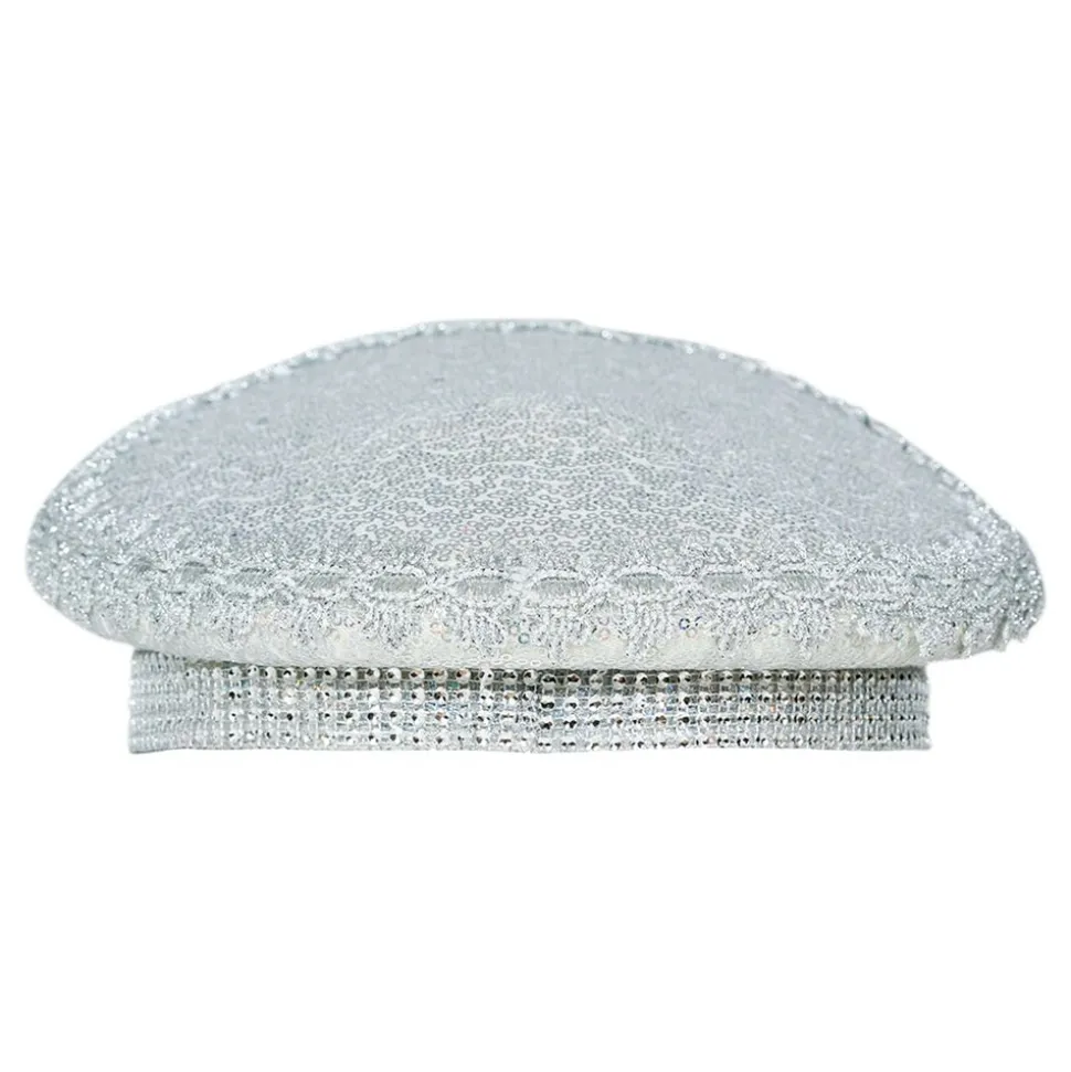 Paljettkeps Bride med Pärlor